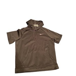 Nike Dri-fit Short Sleeve Hoodie